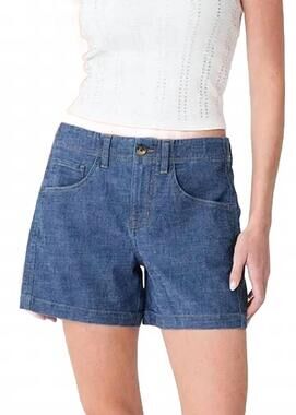 NEW LEVEL99 women's aurora a-line short in blue